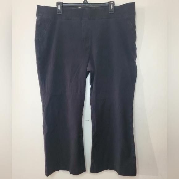 SPANX Polished Kick Flare Pull-On Cropped Pants Size 1X - Picture 1 of 13